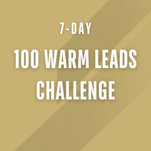 7-day 100 Warm Leads Challenge